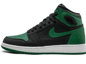 575441-030 Air Jordan 1 Retro High Pine Green Black (GS)