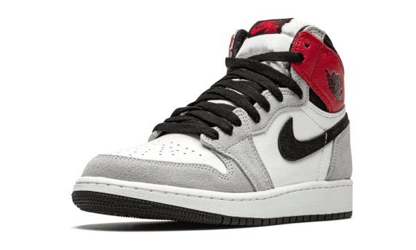 575441-126 Air Jordan 1 Retro High Light Smoke Grey (GS)