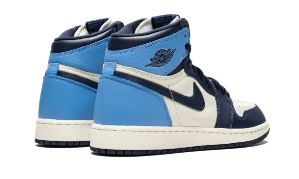 575441-140 Air Jordan 1 Retro High Obsidian UNC (GS)