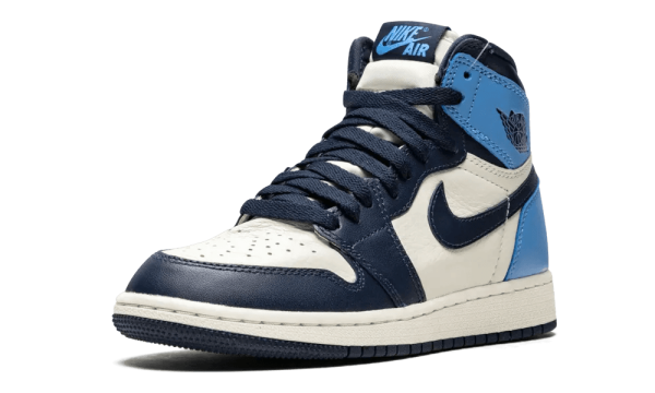 575441-140 Air Jordan 1 Retro High Obsidian UNC (GS)