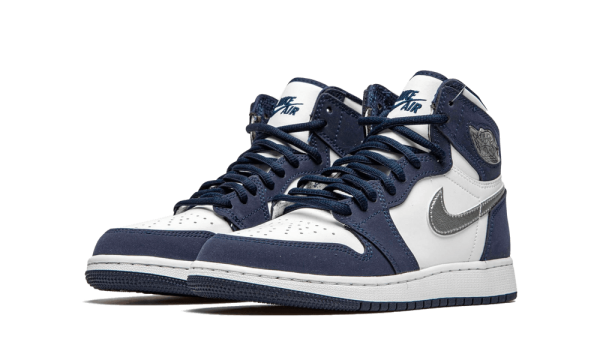 575441-141 Air Jordan 1 Retro High CO Japan Midnight Navy (GS)