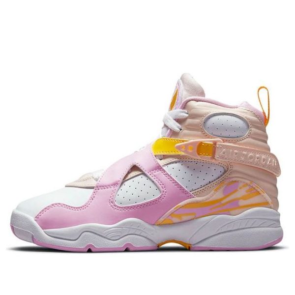 580528-816 Air Jordan 8 Retro GS Light Arctic Pink