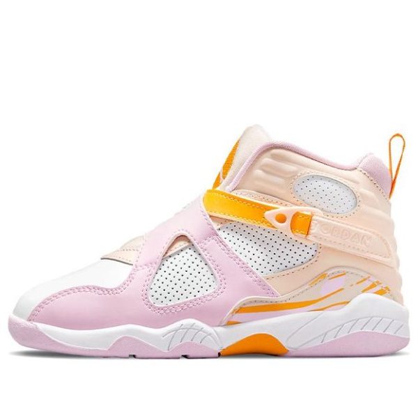 580529-816 Air Jordan 8 Retro PS Light Arctic Pink