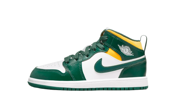 640734-371 Air Jordan 1 Mid Sonics 2021 (PS)