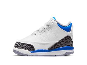 832033-145 Air Jordan 3 Retro Racer Blue (TD)