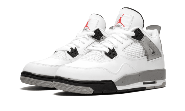 836016-192 Air Jordan 4 Retro OG White Cement 2016 (GS)