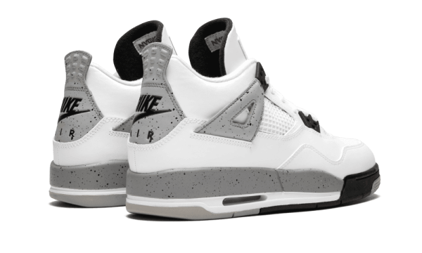 836016-192 Air Jordan 4 Retro OG White Cement 2016 (GS)