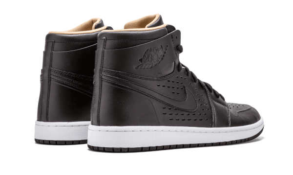 845018-030 Air Jordan 1 Retro High Black Vachetta Tan