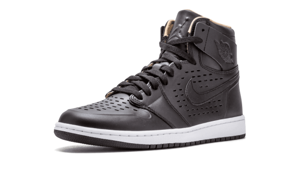 845018-030 Air Jordan 1 Retro High Black Vachetta Tan