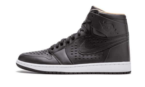 845018-030 Air Jordan 1 Retro High Black Vachetta Tan