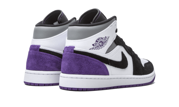 852542-105 Air Jordan 1 Mid SE Purple