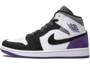 852542-105 Air Jordan 1 Mid SE Purple