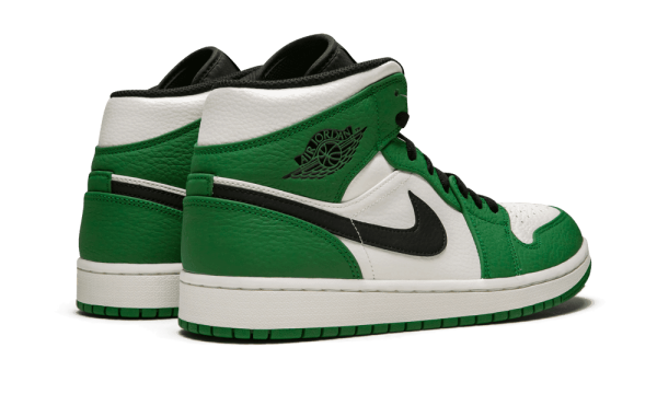 852542-301 Air Jordan 1 Mid Pine Green (2018)