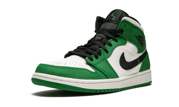 852542-301 Air Jordan 1 Mid Pine Green (2018)