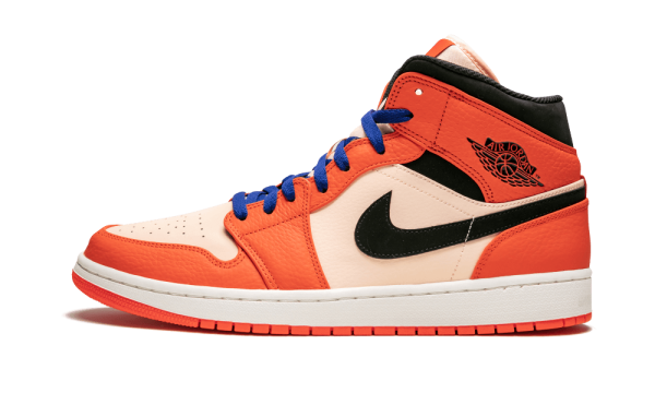 852542-800 Air Jordan 1 Mid SE Team Orange