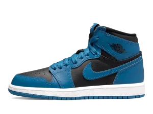 AQ2664-404 Air Jordan 1 Retro High OG Dark Marina Blue (PS)