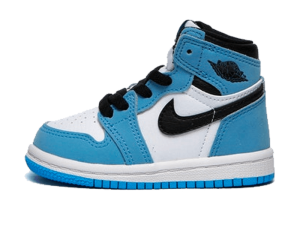 AQ2665-134 Air Jordan 1 Retro High White University Blue Black (TD)