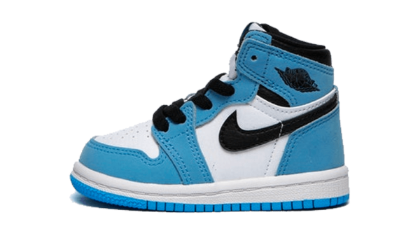 AQ2665-134 Air Jordan 1 Retro High White University Blue Black (TD)