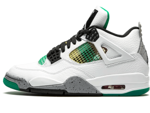 AQ9129-100 Air Jordan 4 Retro Lucid Green Rasta (W)