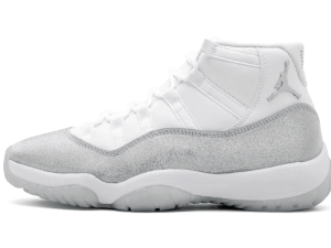 AR0715-100 Air Jordan 11 Retro White Metallic Silver (W)