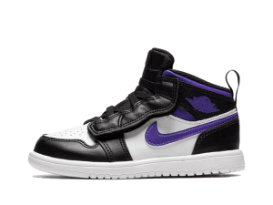 AR6352-095 Air Jordan 1 Mid White Black Purple (TD)