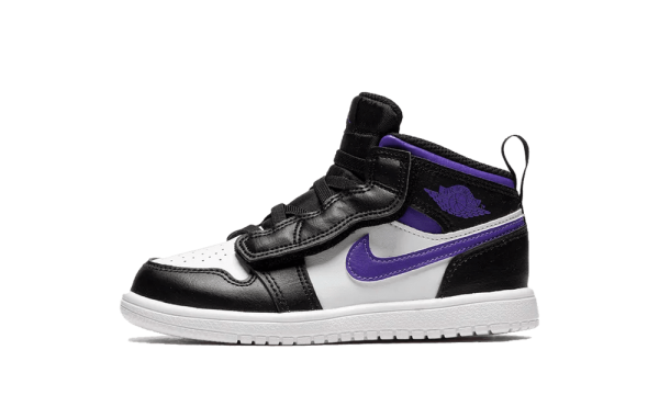 AR6352-095 Air Jordan 1 Mid White Black Purple (TD)