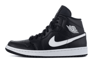 BQ6472-011 Großhandel Air Jordan 1 Mid Black White