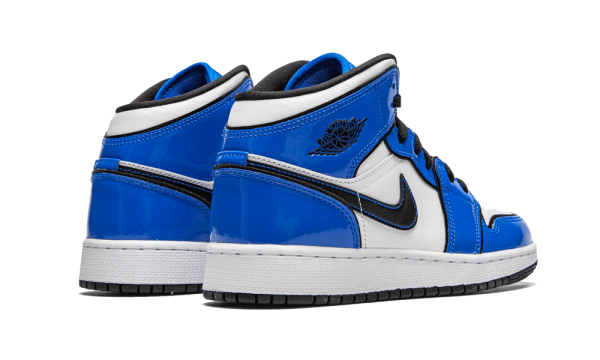 BQ6931-402 Air Jordan 1 Mid Signal Blue (GS)