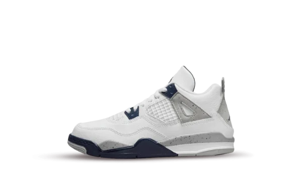 BQ7669-140 Air Jordan 4 Retro Midnight Navy (PS)