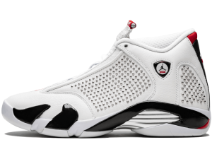 BV7630-106 Air Jordan 14 Retro Supreme White University Red