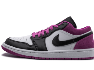 CK3022-005 Air Jordan 1 Low Black Active Fuchsia