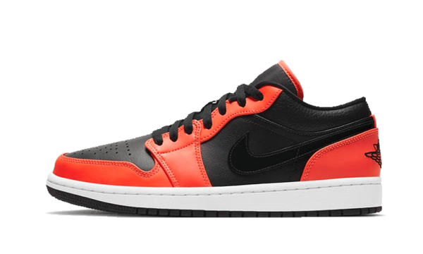 CK3022-008 Air Jordan 1 Low SE Black Turf Orange