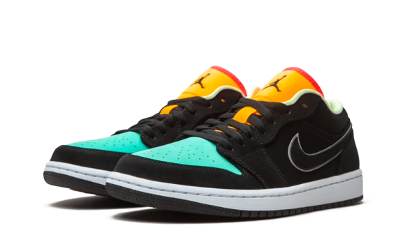 CK3022-013 Air Jordan 1 Low Pairs Neon