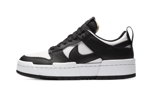 CK6654-102 Nike Dunk Low Disrupt Black White (W)