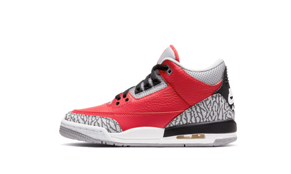 CQ0488-600 Air Jordan 3 Retro SE Fire Red (GS)