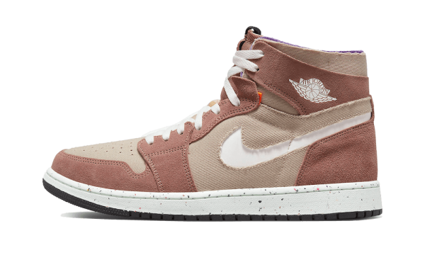 CT0978-201 Air Jordan 1 High Zoom Air CMFT Fossil Stone