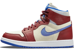 CT0979-104 Air Jordan 1 High Zoom Air CMFT Team Red