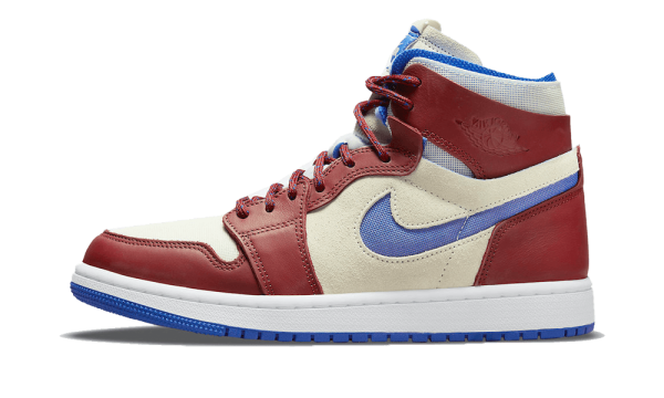 CT0979-104 Air Jordan 1 High Zoom Air CMFT Team Red