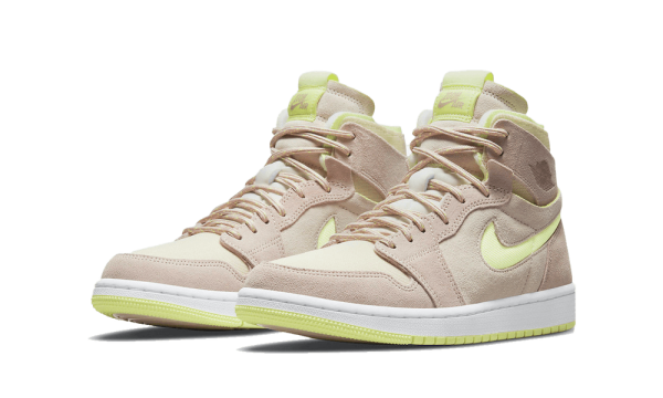 CT0979-200 Air Jordan 1 High Zoom Air CMFT Fossil Lemon Twist