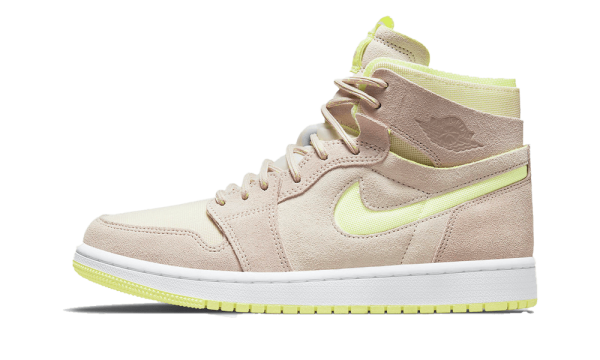 CT0979-200 Air Jordan 1 High Zoom Air CMFT Fossil Lemon Twist