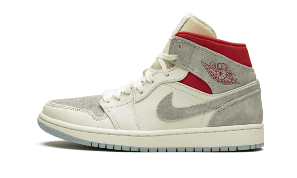 CT3443-100 Air Jordan 1 Mid Premium Sneakersnstuff