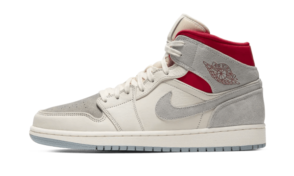 CT3443-100 Air Jordan 1 Mid Premium Sneakersnstuff