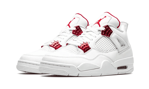 CT8527-112 Air Jordan 4 Retro Metallic Red