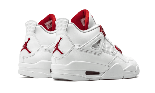 CT8527-112 Air Jordan 4 Retro Metallic Red