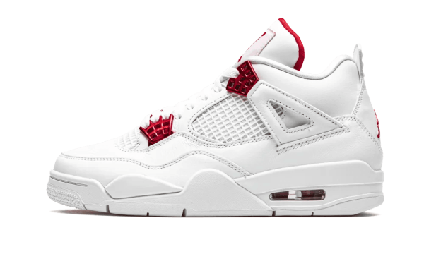 CT8527-112 Air Jordan 4 Retro Metallic Red