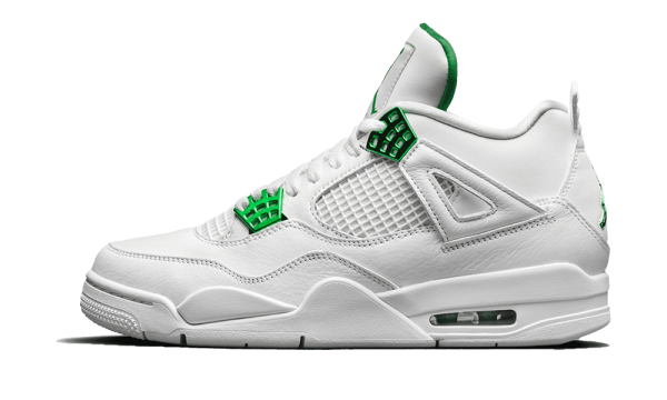 CT8527-113 Air Jordan 4 Retro Metallic Green