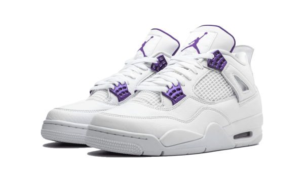 CT8527-115 Air Jordan 4 Retro Metallic Purple