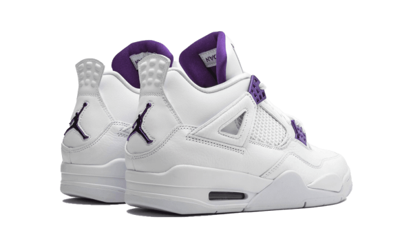 CT8527-115 Air Jordan 4 Retro Metallic Purple