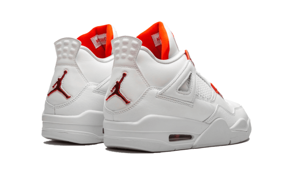 CT8527-118 Air Jordan 4 Retro Metallic Orange