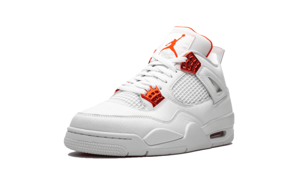 CT8527-118 Air Jordan 4 Retro Metallic Orange